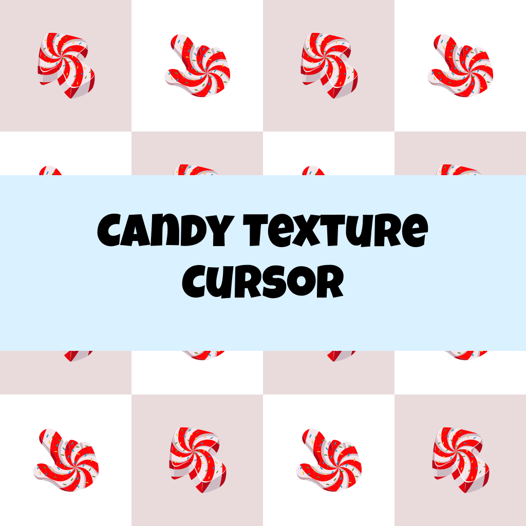 Preview Candy Texture cursor custom cursor pack